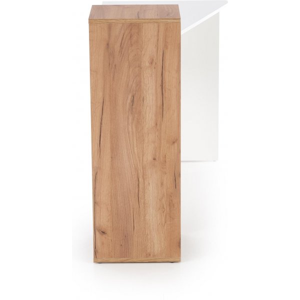 Spurs Schreibtisch 122x57 cm - Eiche/wei