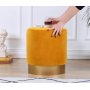 Hocker Memphis - Senfgelb