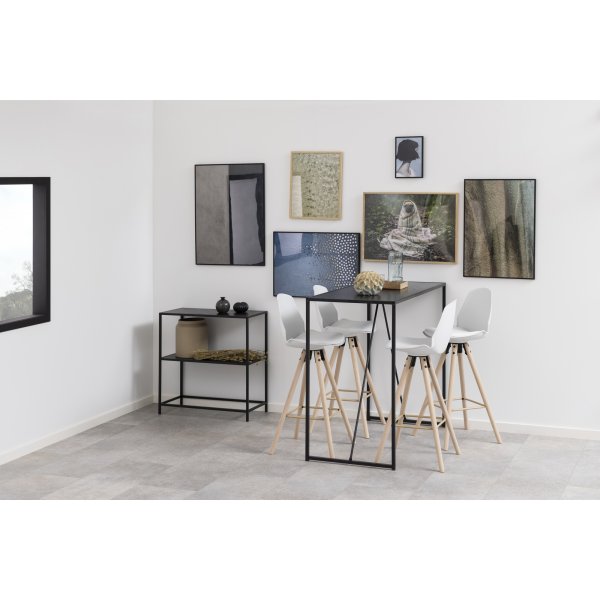 Oslo Barhocker 105 cm - Weies PU