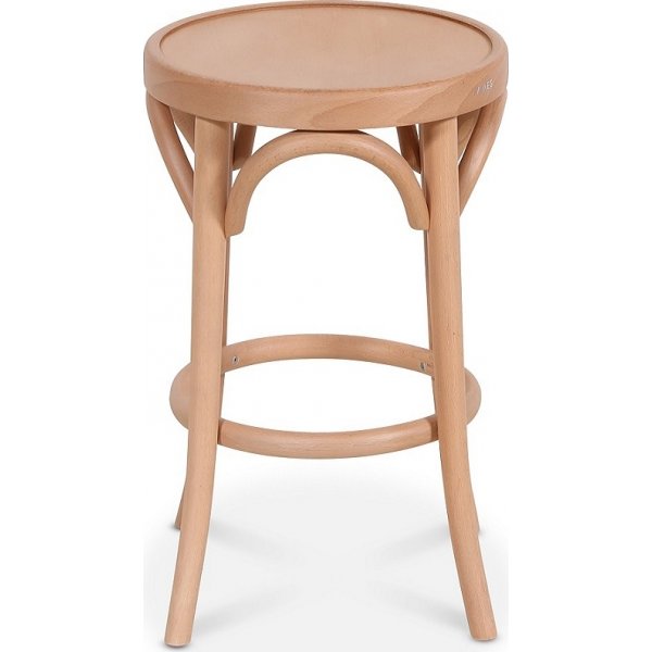 No 73 Barhocker niedrig - Rahmenfarbe optional