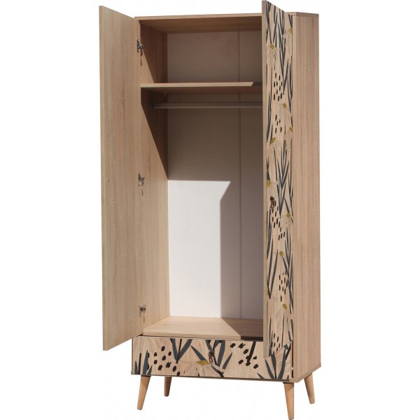 City Daisy Kleiderschrank - Beige City Daisy Kleiderschrank - Beige