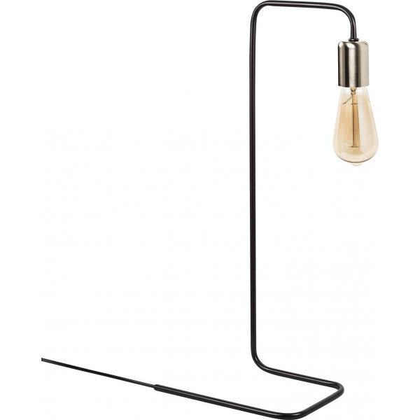 Denge Tischlampe - Schwarz/Nickel