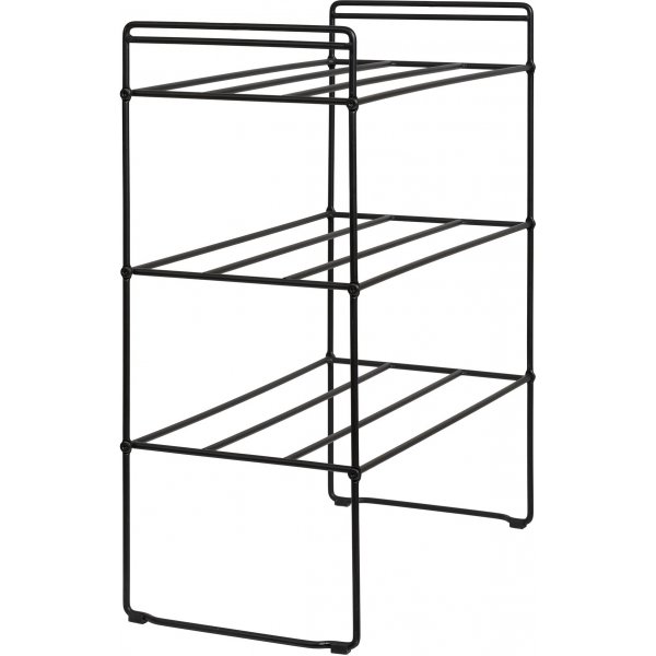 Swansea Schuhregal - Schwarz