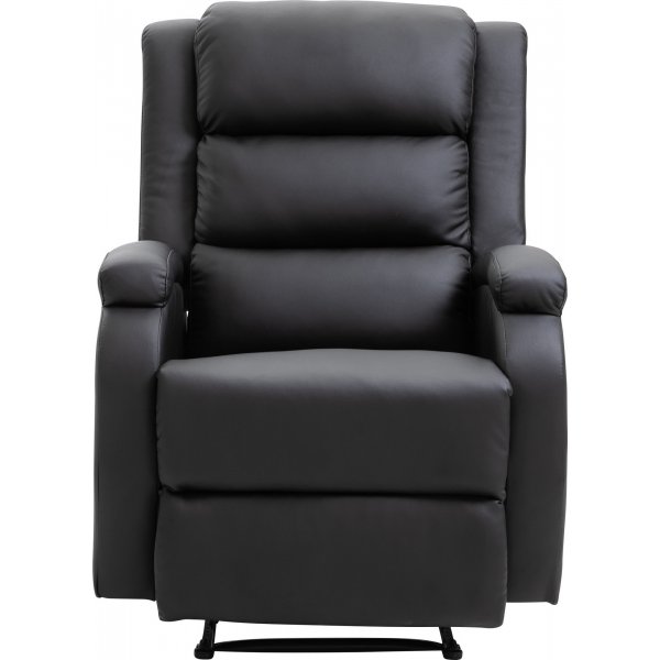 Relaxsessel mit Fußstütze schwarz - Bengt + Möbelreinigung Relaxsessel mit Fußstütze schwarz - Bengt + Möbelreinigung