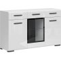 Assen Sideboard mit Glastr - Wei