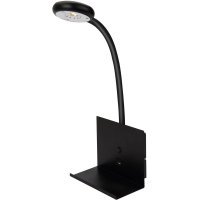 Nachttischlampe Zet mit USB-Ladegerät - Schwarz Nachttischlampe Zet mit USB-Ladegerät - Schwarz