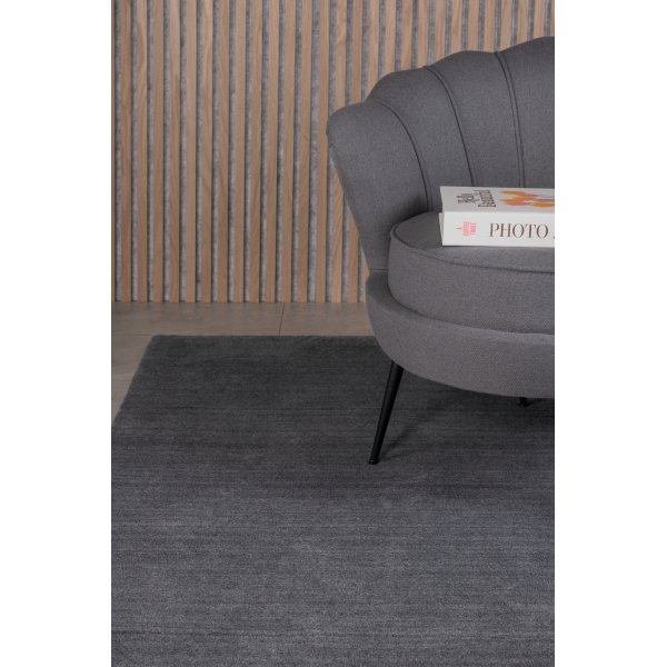 Wollteppich Bella - Dunkelgrau Wollteppich Bella - Dunkelgrau