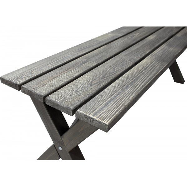 Scottsdale Sitzbank 180 cm - Shabby Chic Grau