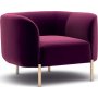 Makronensessel - Fuchsia