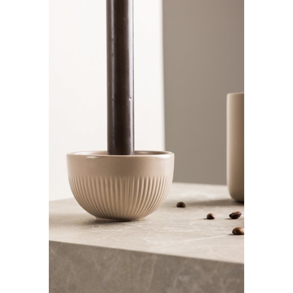 Posh Kerzenständer 9 x 6 cm - Beige Posh Kerzenständer 9 x 6 cm - Beige
