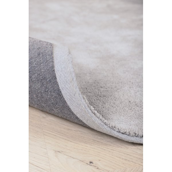 Viskose Teppich Lawson - Hellgrau Viskose-Optik Viskose Teppich Lawson - Hellgrau Viskose-Optik