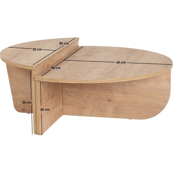 Orion Couchtisch - Eiche Orion Couchtisch - Eiche