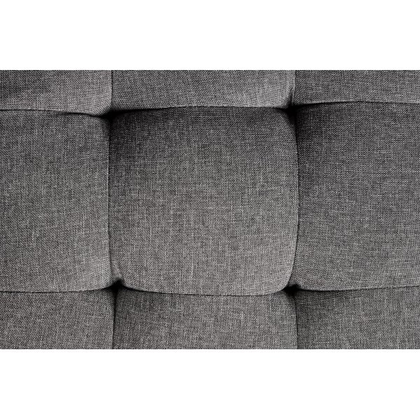 Virginia Sessel mit Fuschemel - Grau