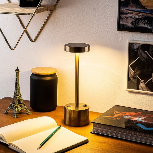 Kay Tischlampe - Gold