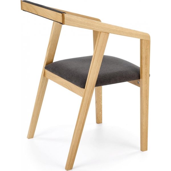 Java Esszimmerstuhl - Grau/Eiche Java Esszimmerstuhl - Grau/Eiche