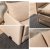 Saga 2-Sitzer-Schlafsofa - Beige