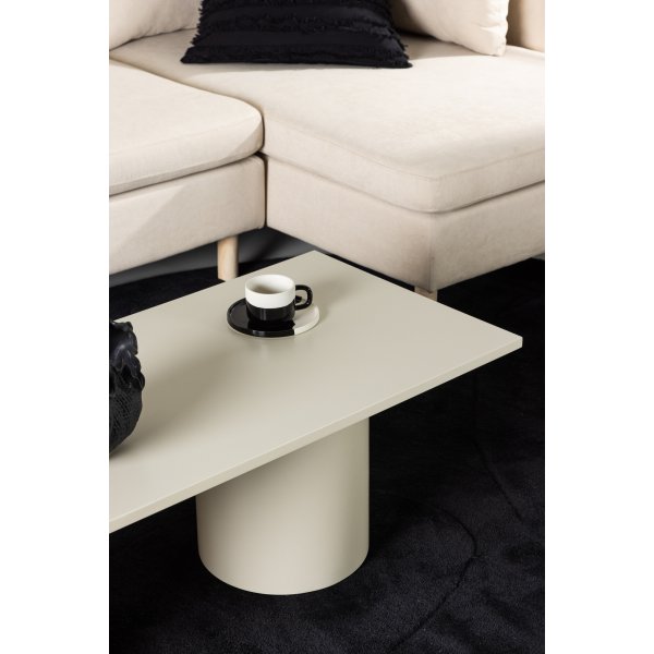 Sandvika Couchtisch 120 x 50 cm - Beige