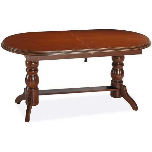 Esstisch Andrea 120-160 cm - Kastanie