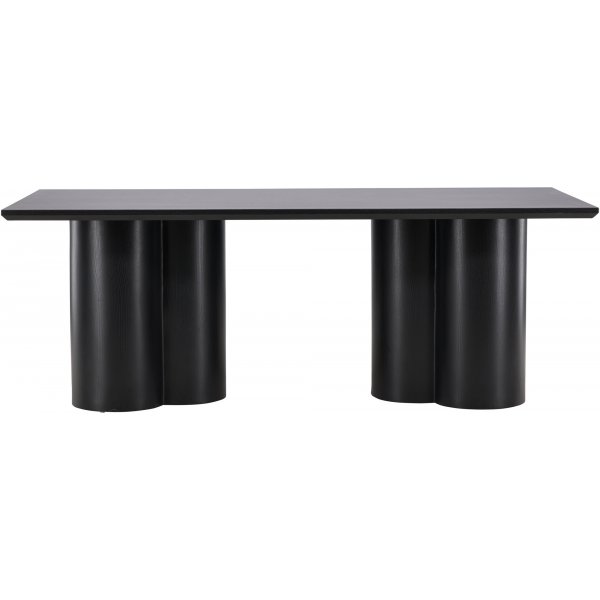Olivia Esstisch 210X100 cm schwarz gebeizt