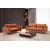 Rome 3-Sitzer-Sofa - Orange