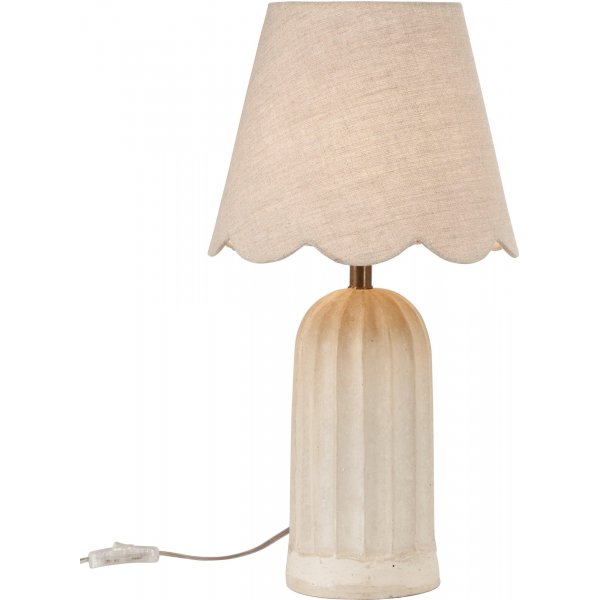 Haley Tischlampe - Beige - 50 cm Haley Tischlampe - Beige - 50 cm