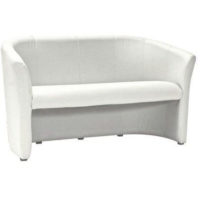 Charity 3-Sitzer-Sofa - Weiß (PU)