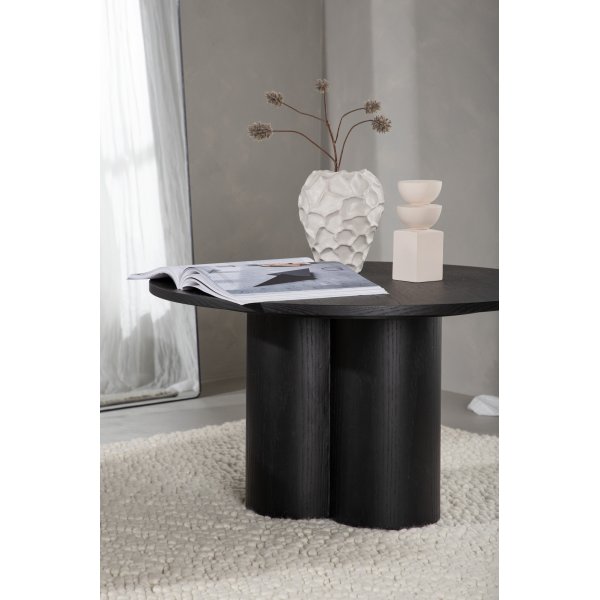 Couchtisch 80 cm schwarz - Olivia