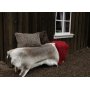 Lockiges Schaffell Rot - 95 x 55 cm
