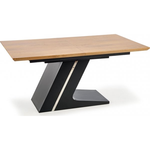 Becca Esstisch 160-220 cm - Eiche/schwarz Becca Esstisch 160-220 cm - Eiche/schwarz