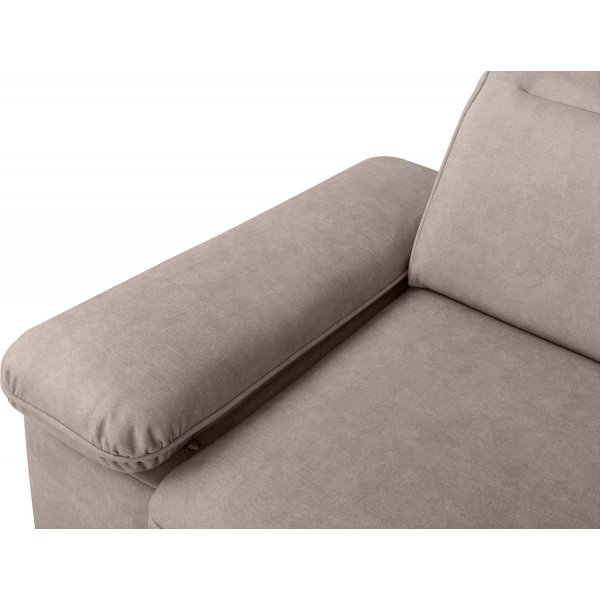 Darby Ecksofa rechts - Beige Darby Ecksofa rechts - Beige
