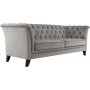 Sofa Chesterfield 3-Sitzer grau - Henry