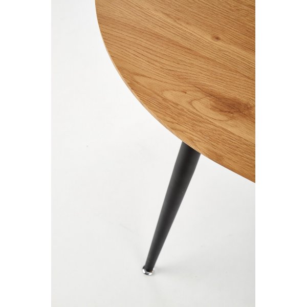 Rocky Esstisch 120-160 cm - Eiche/schwarz