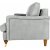 Howard Watford Deluxe 3-Sitzer-Sofa - Grau