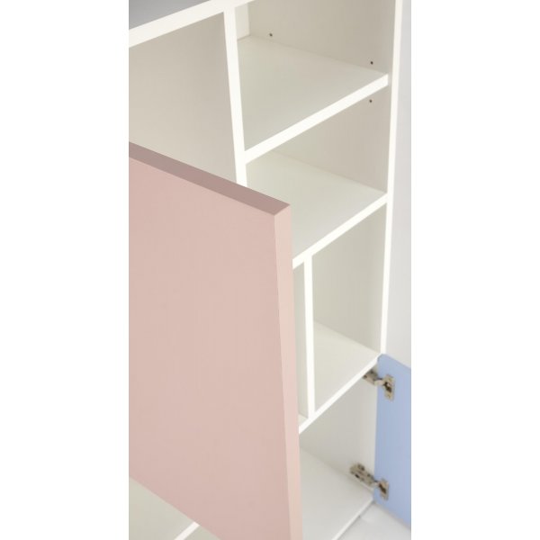 Fati Bcherregal H161 cm - Mehrfarbig