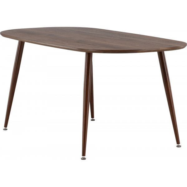 Sanford Esstisch 180 x 90 cm - Dunkelbraun