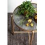 Sitztisch Harper - Gold/Grau