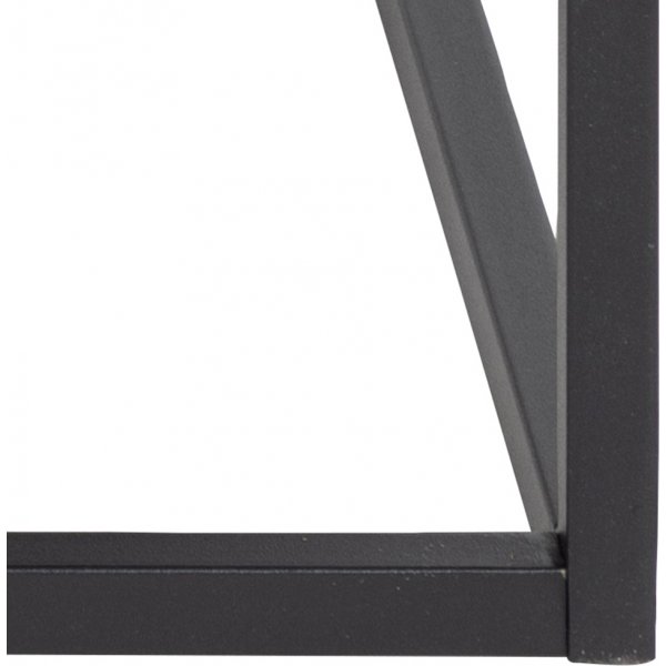 Couchtisch Willford 80 x 80 cm - Schwarz