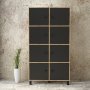 Vilamo Schrank 59 - Kiefer/schwarz