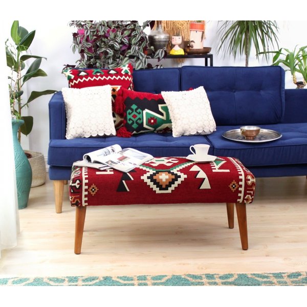 Vezir Hocker - Mehrfarbig