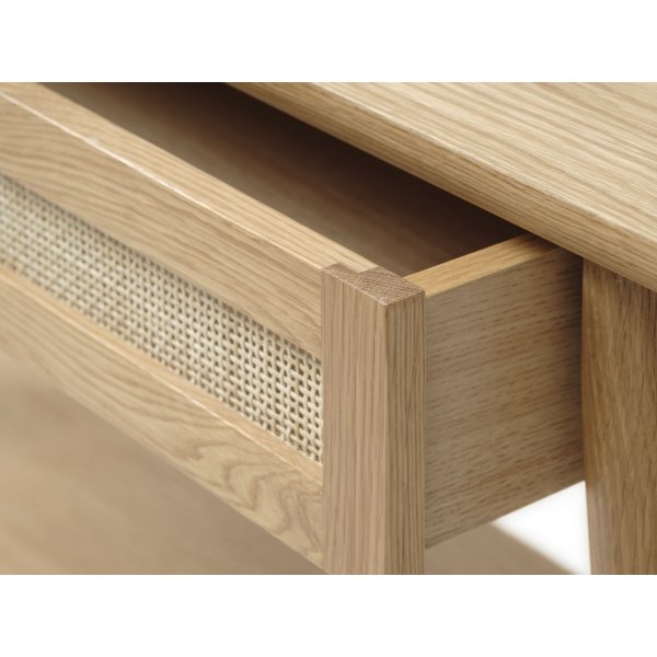 Yuma Konsolentisch mit Schublade aus ge�lter Eiche