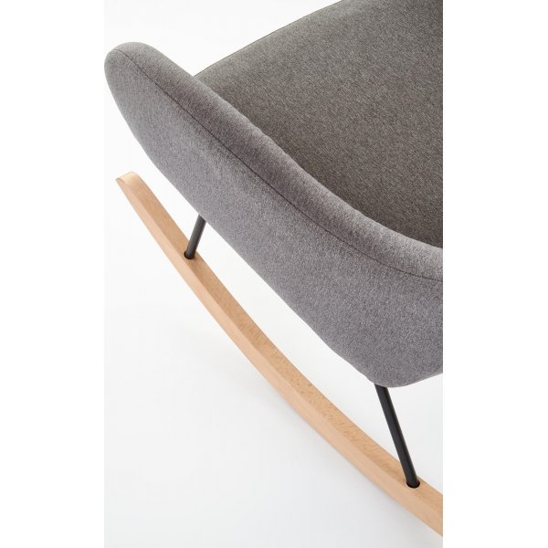 Mengoba Schaukelstuhl - Grau