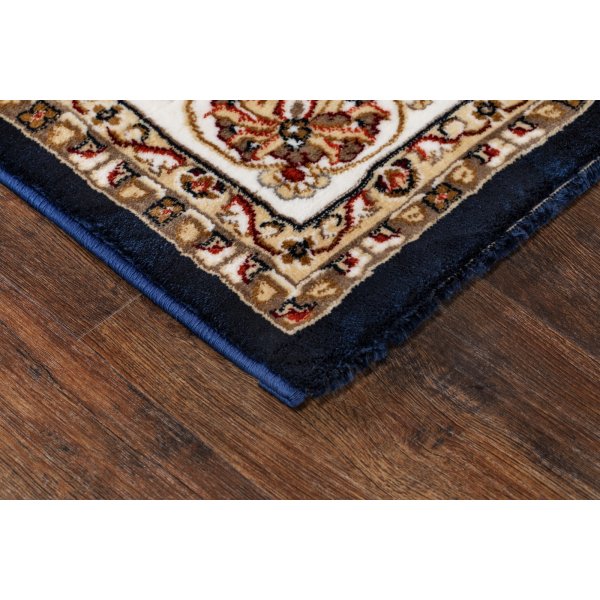 Dubai Medallion Wilton Teppich Blau Dubai Medallion Wilton Teppich Blau