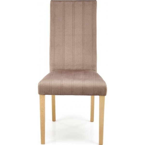 Heather Esszimmerstuhl - Beiger Samt/Buche