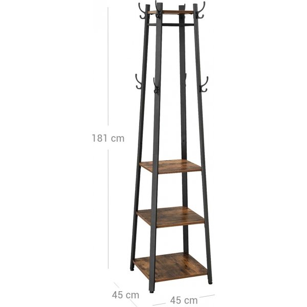 Gilmore Kleiderbügel - Braun/Schwarz Gilmore Kleiderbügel - Braun/Schwarz