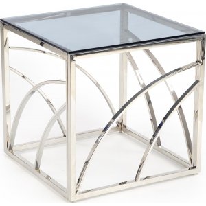 Kosmos Couchtisch 55 x 55 cm - Silber