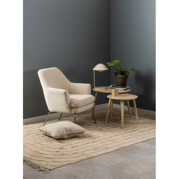 Roslin Couchtisch 45/60 cm - Bambus