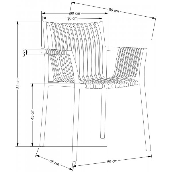 Cadeira Esszimmerstuhl 492 - Grau Cadeira Esszimmerstuhl 492 - Grau