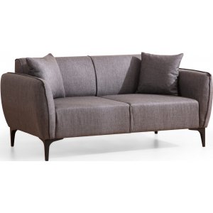 Belissimo 2-Sitzer-Sofa - Dunkelgrau