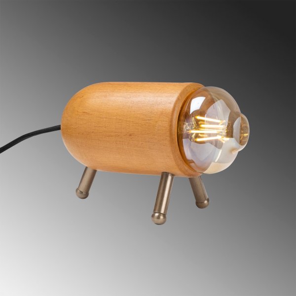 Kavuk Tischlampe 127 - Holz