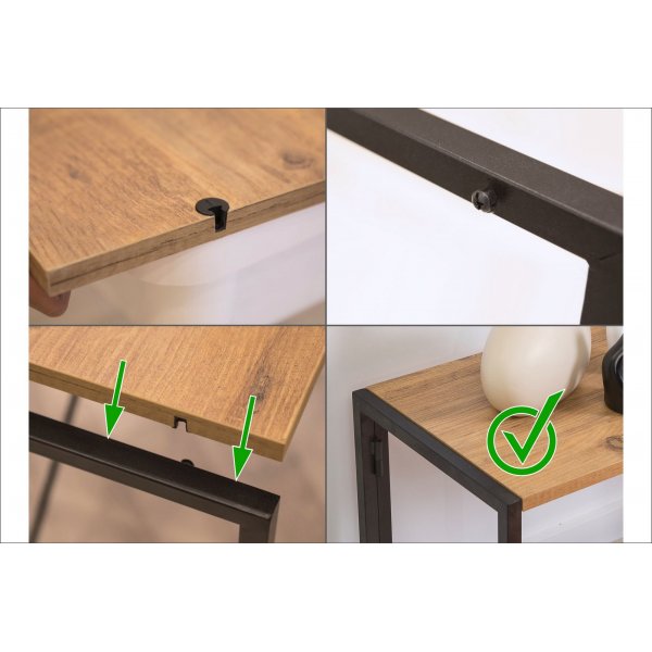 Kentucky B�cherregal - Kiefer/schwarz